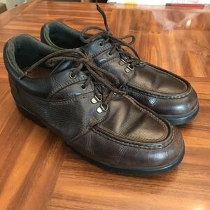 Mens Brown Leather‎ Dexter 13 Medium loafer casual shoes